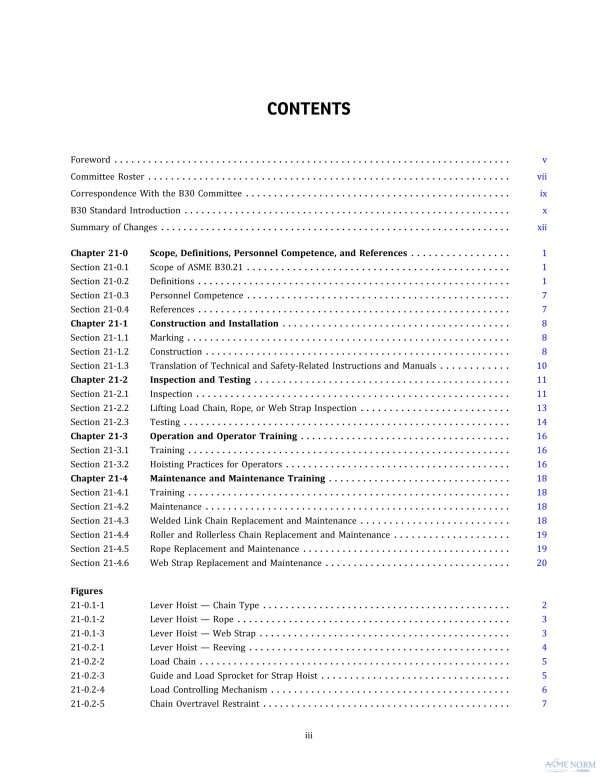 ASME B30.21 PDF
