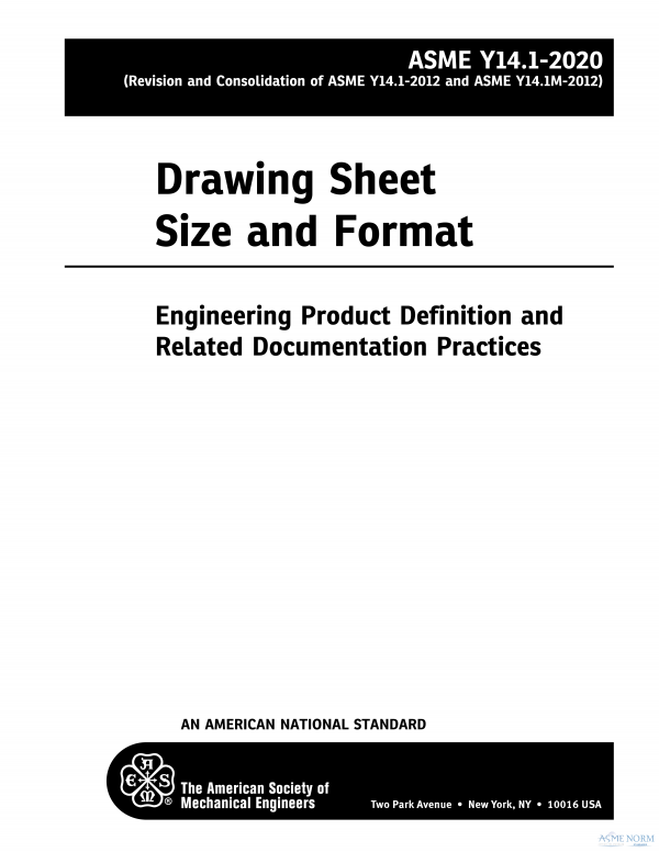 ASME Y14.1 PDF