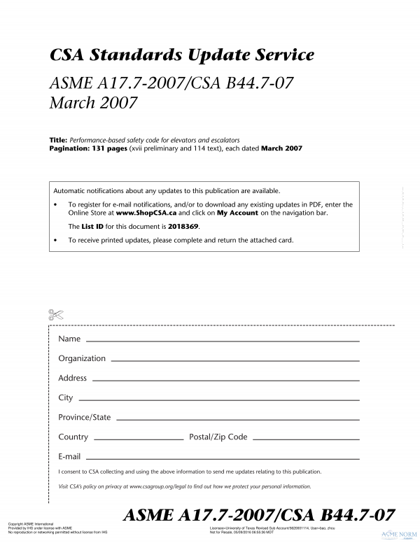 ASME A17.7/CSA B44.7 PDF