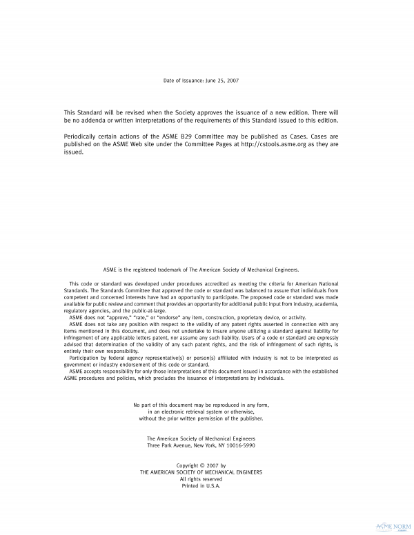 ASME B29.2M PDF
