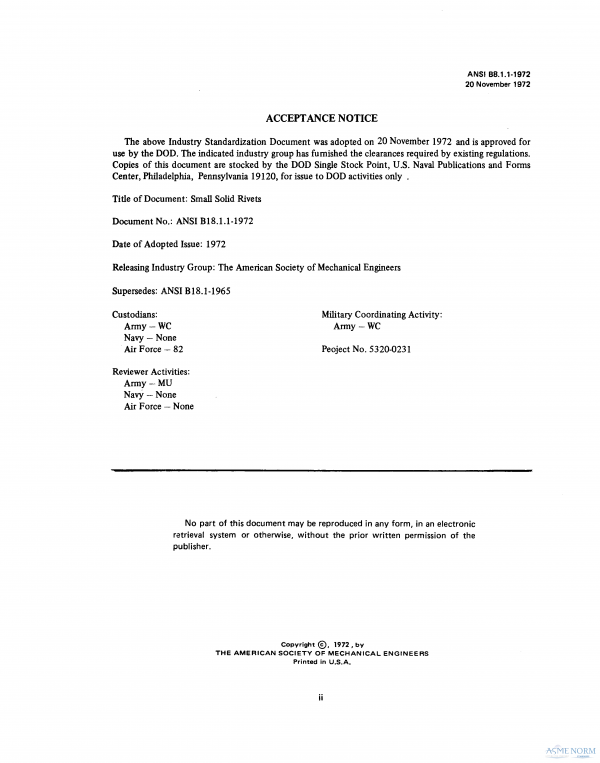 ASME B18.1.1 PDF