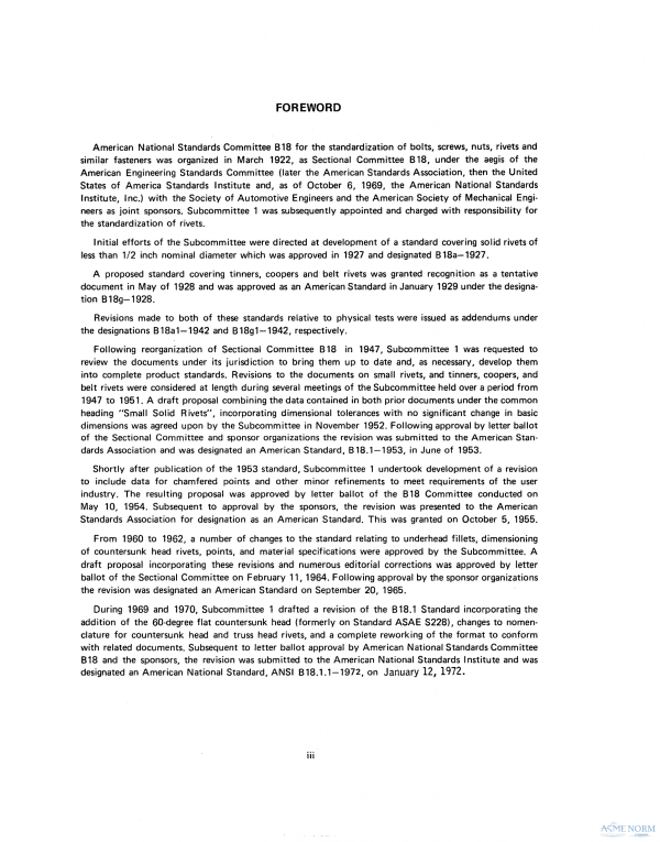 ASME B18.1.1 PDF