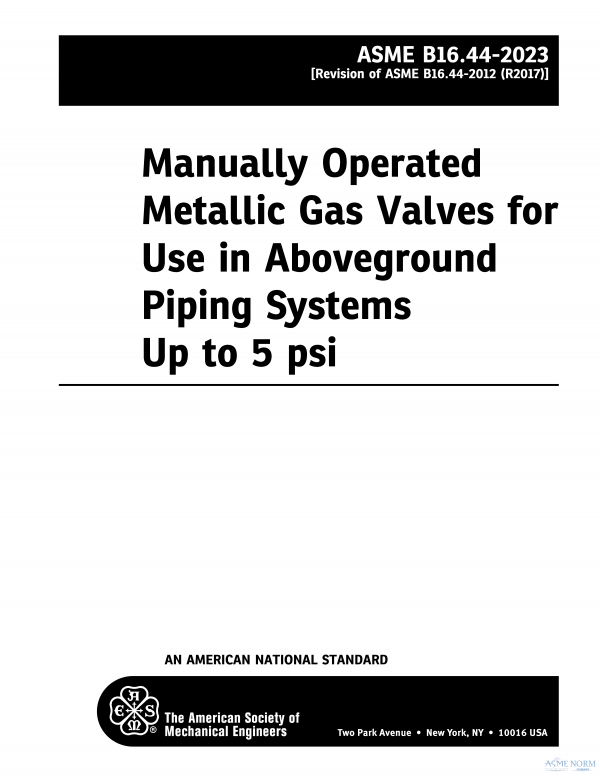 ASME B16.44 PDF
