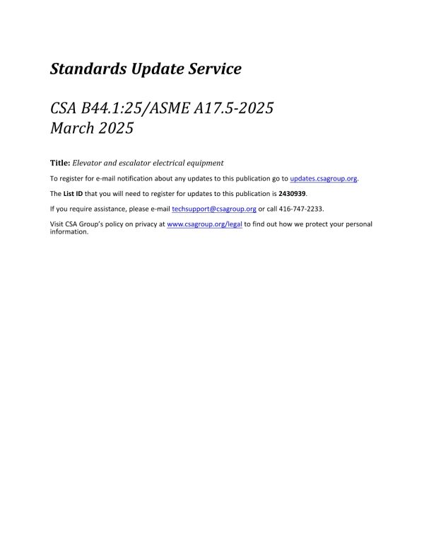 ASME A17.5/CSA B44.1 PDF