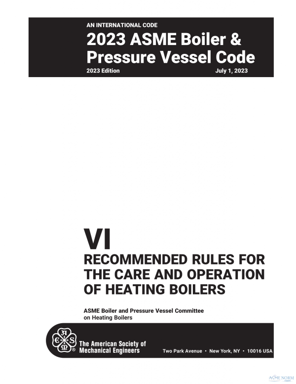 ASME BPVC.VI (ASME BPVC Section 6) PDF