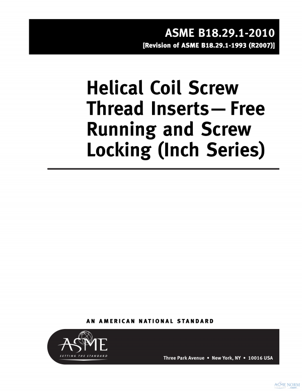 ASME B18.29.1 PDF