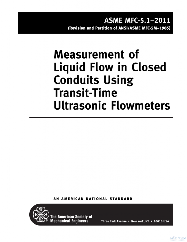 ASME MFC-5.1 PDF
