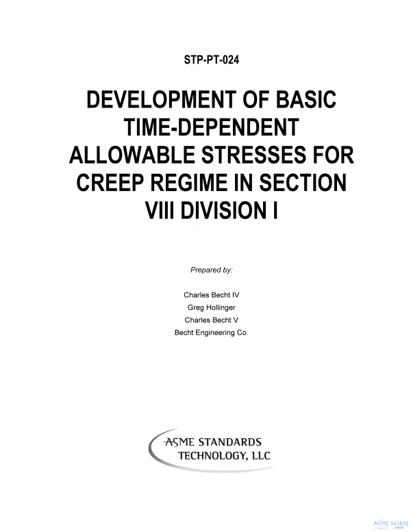 ASME STP-PT-024 PDF