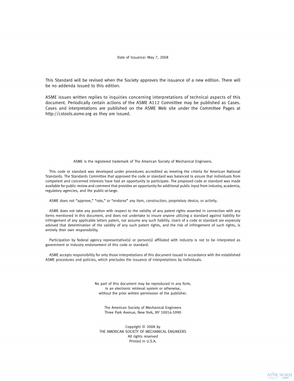 ASME A112.3.1 PDF