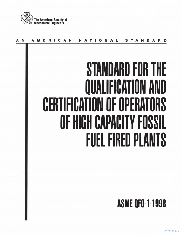 ASME QFO-1 PDF