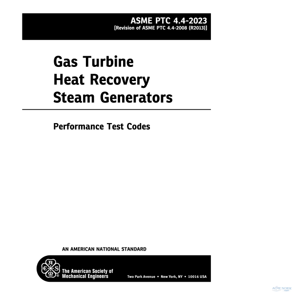 ASME PTC 4.4 PDF