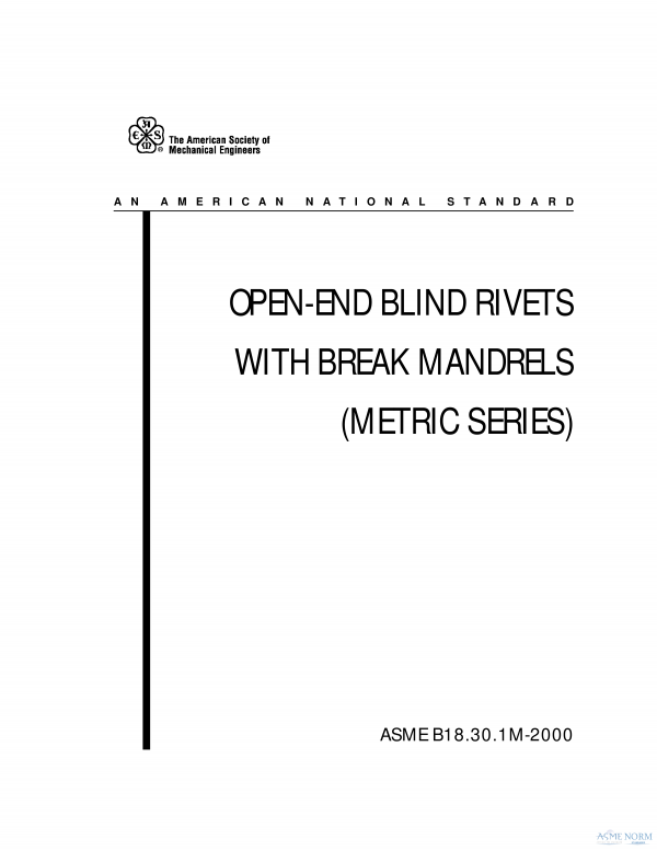 ASME B18.30.1M PDF