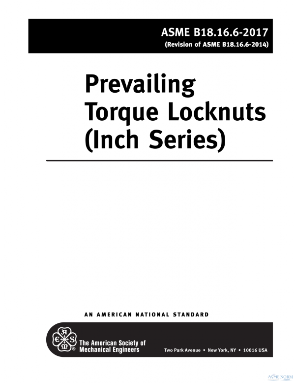 ASME B18.16.6 PDF