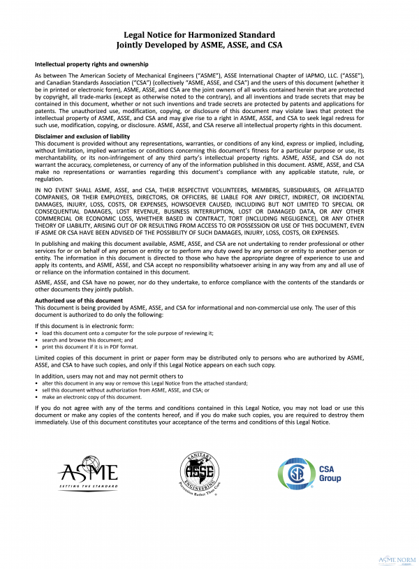 ASSE 1016/ASME A112.1016/CSA B125.16 PDF