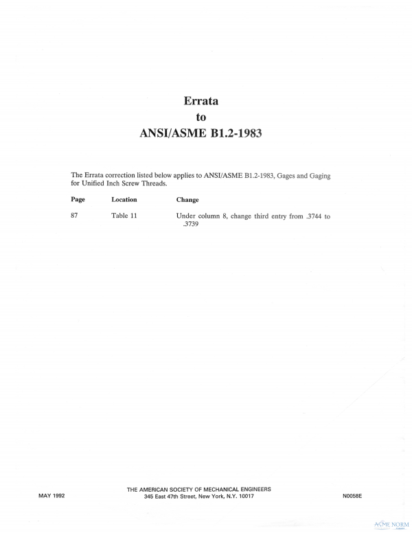 ASME B1.2 PDF