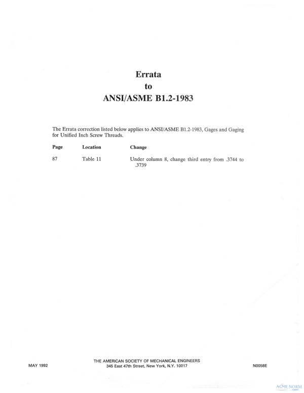 ASME B1.2 PDF