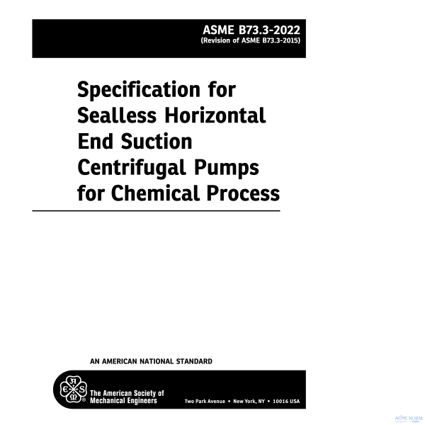 ASME B73.3 PDF