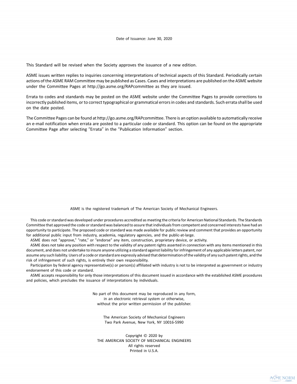 ASME RAM-1 PDF