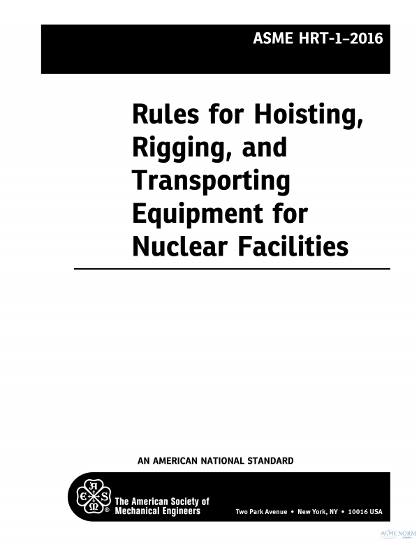 ASME HRT-1 PDF