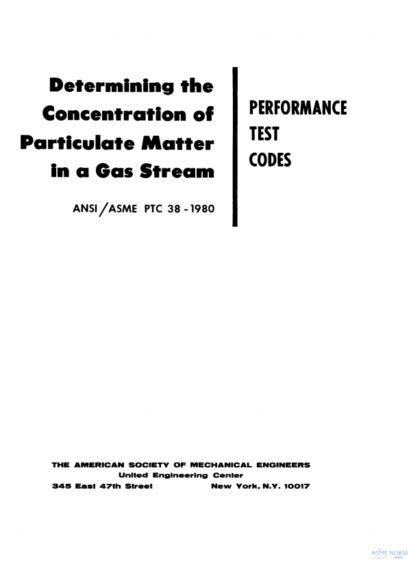 ASME PTC 38 PDF