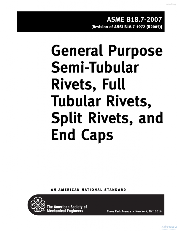 ASME B18.7 PDF