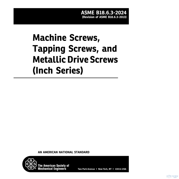 ASME B18.6.3 PDF