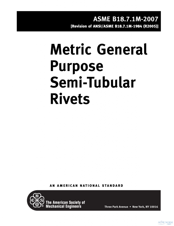 ASME B18.7.1M PDF