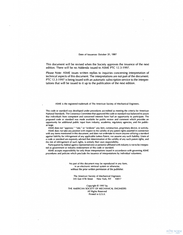 ASME PTC 12.3 PDF