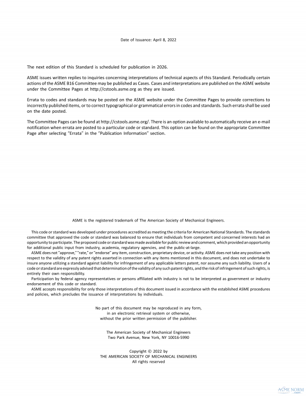 ASME B16.24 PDF
