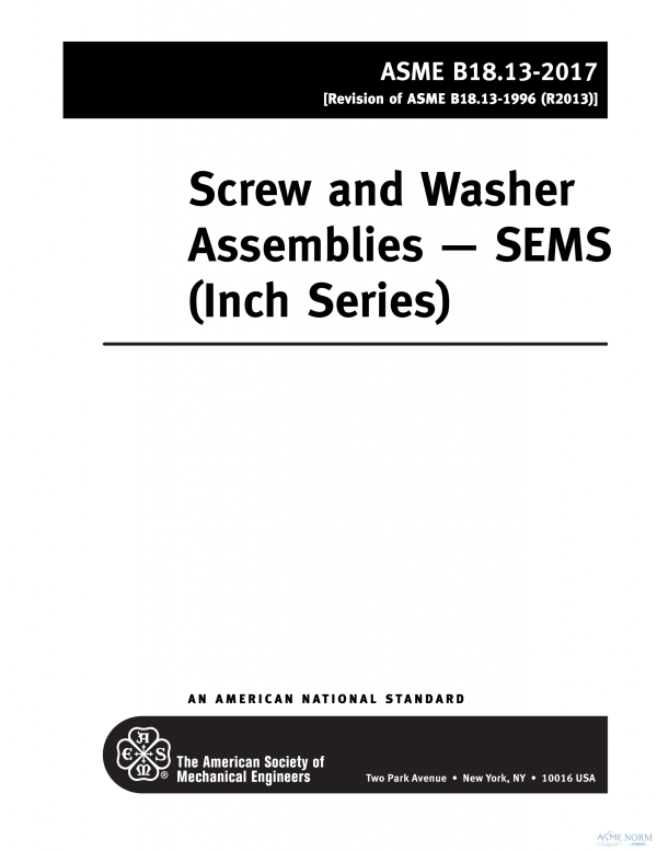 ASME B18.13 PDF