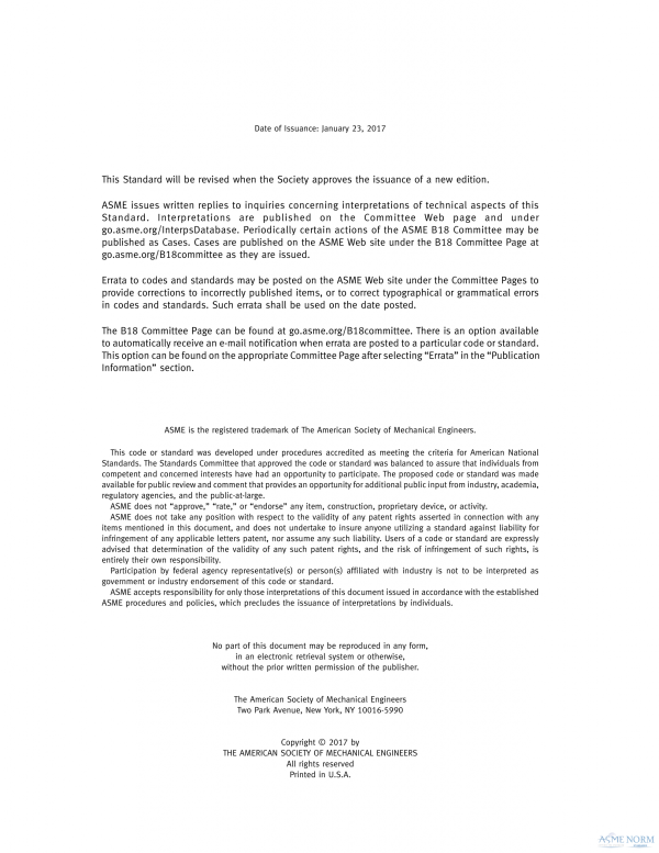ASME B18.13 PDF