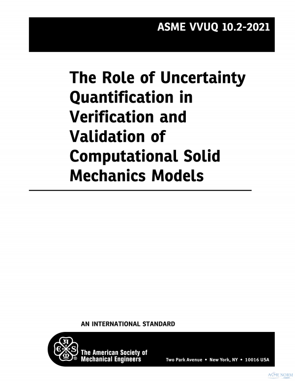 ASME VVUQ 10.2 PDF