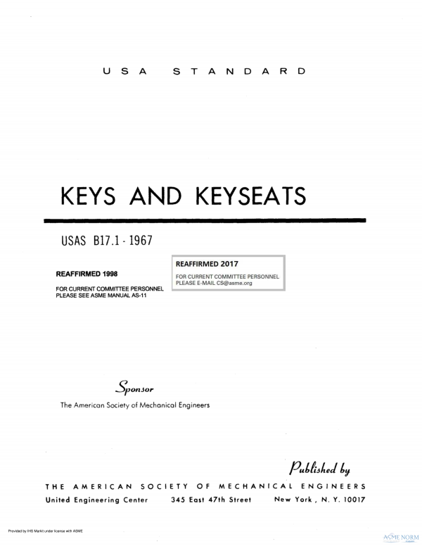 ASME B17.1 PDF