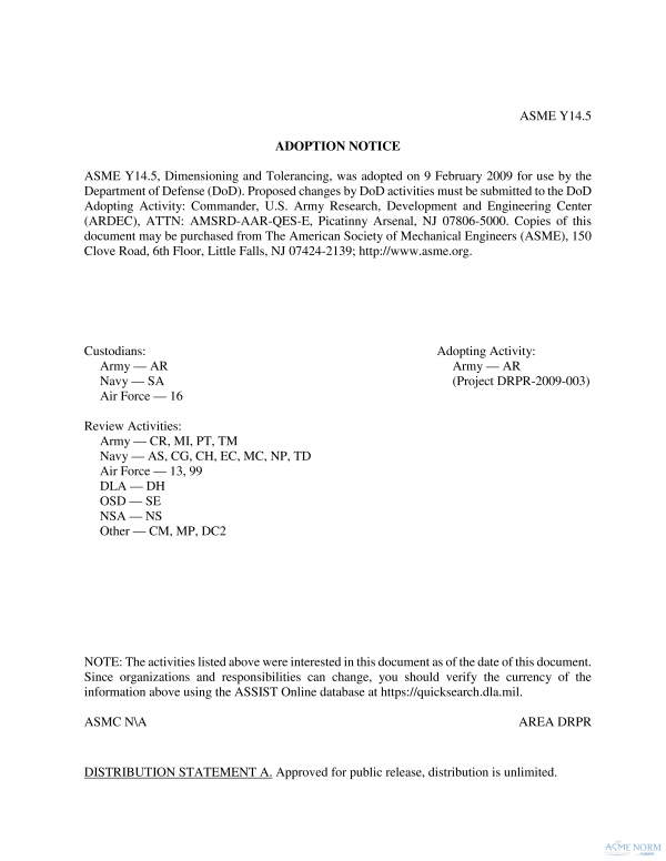 ASME Y14.5 PDF