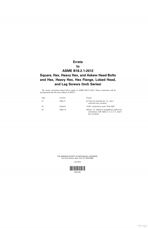 ASME B18.2.1 PDF