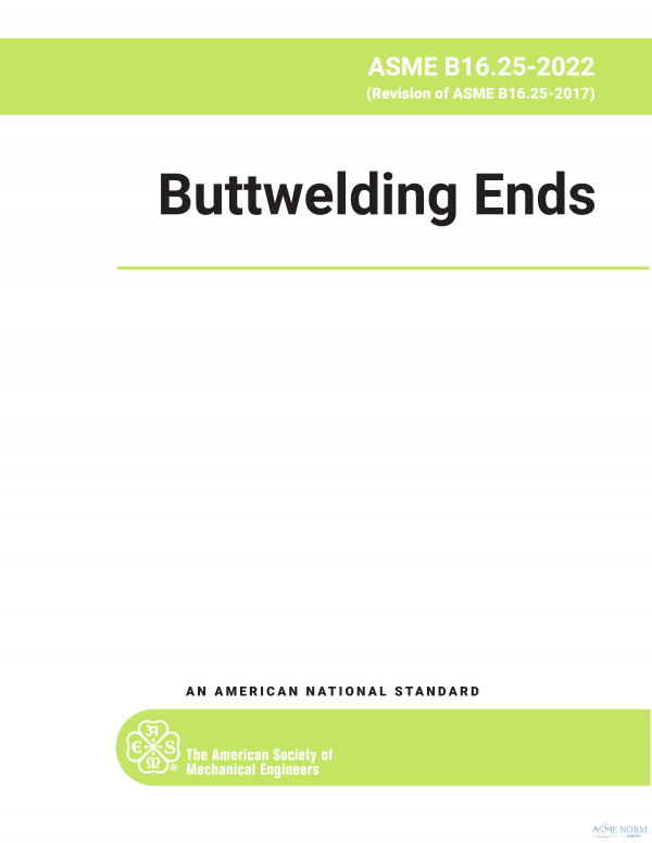 ASME B16.25 PDF