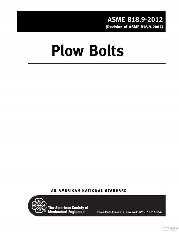 ASME B18.9 PDF