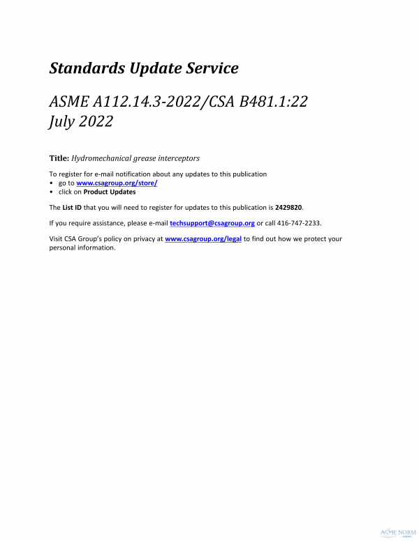 ASME A112.14.3/CSA B481.1 PDF