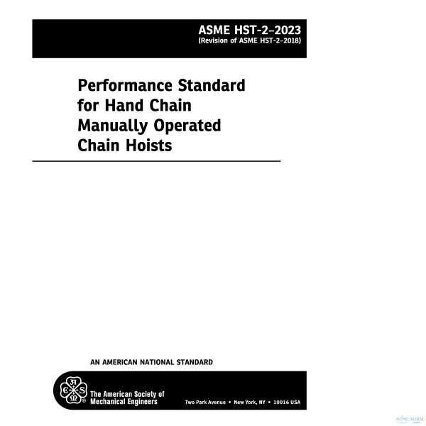 ASME HST-2 PDF