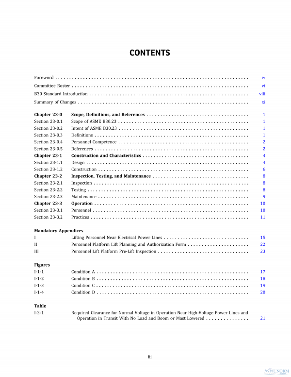ASME B30.23 PDF