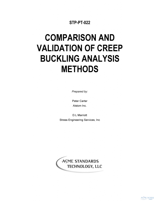 ASME STP-PT-022 PDF