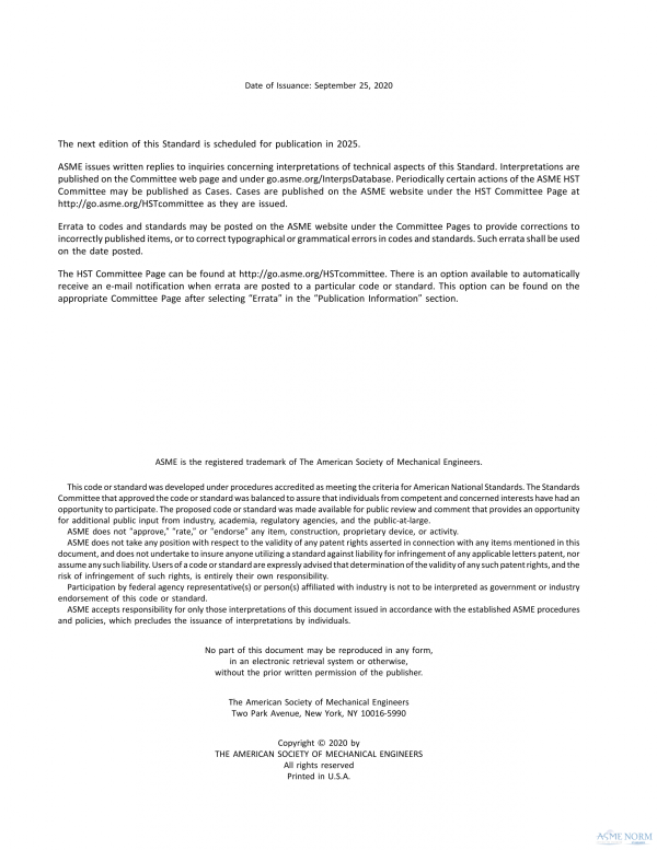 ASME HST-6 PDF
