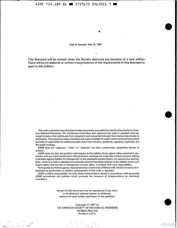 ASME Y14.18M PDF