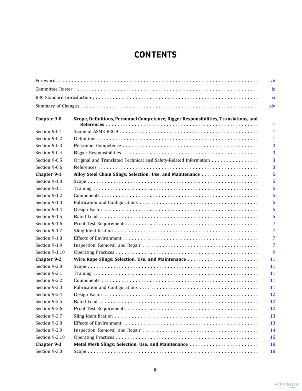 ASME B30.9 PDF