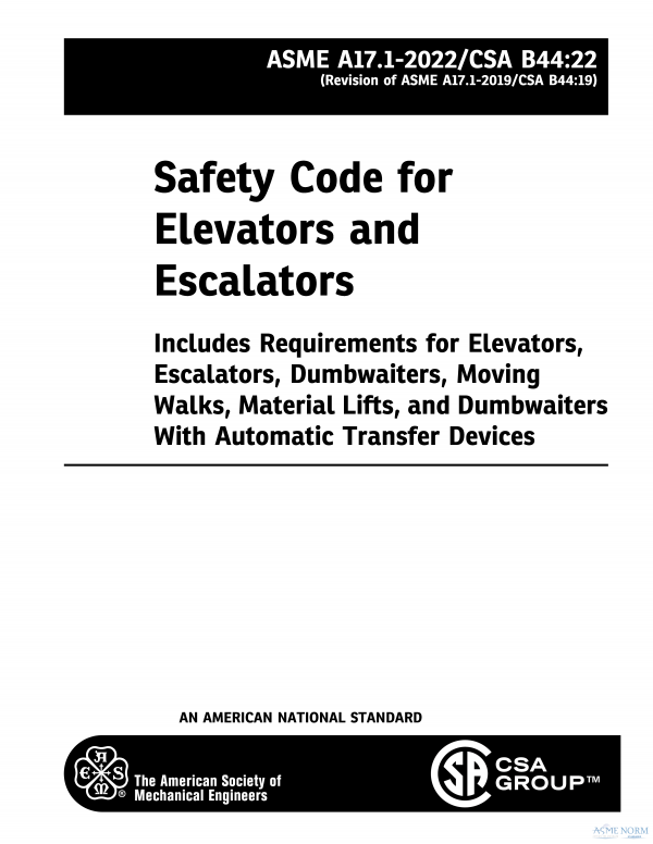 ASME A17.1/CSA B44 PDF