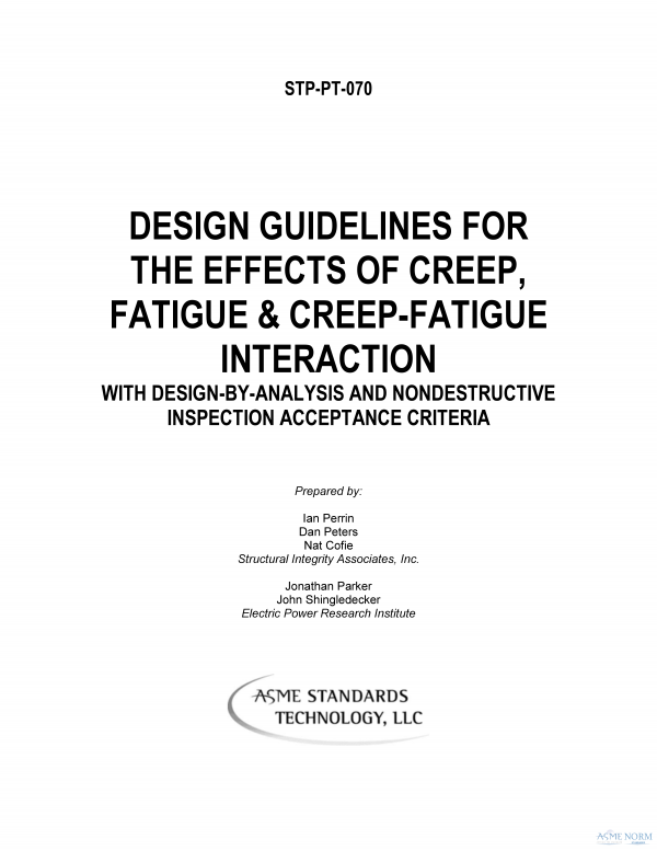 ASME STP-PT-070 PDF