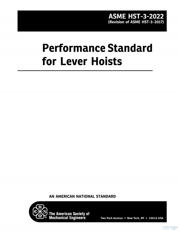 ASME HST-3 PDF
