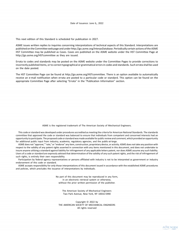ASME HST-3 PDF