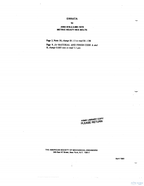 ASME B18.2.3.6M PDF