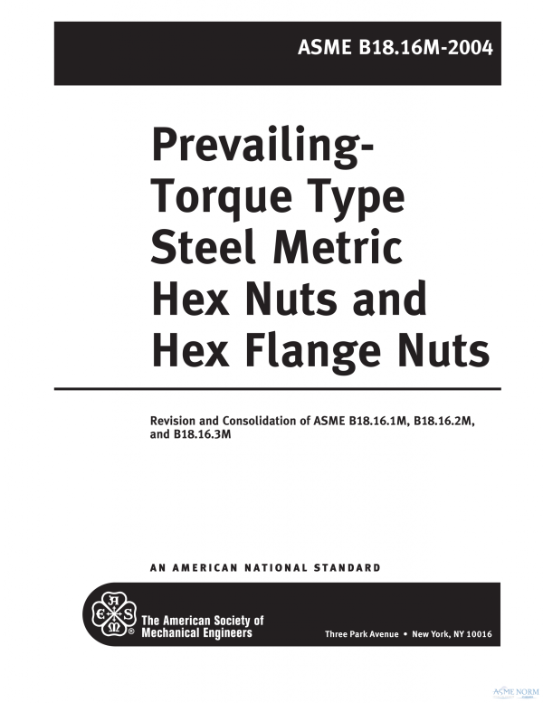 ASME B18.16M PDF